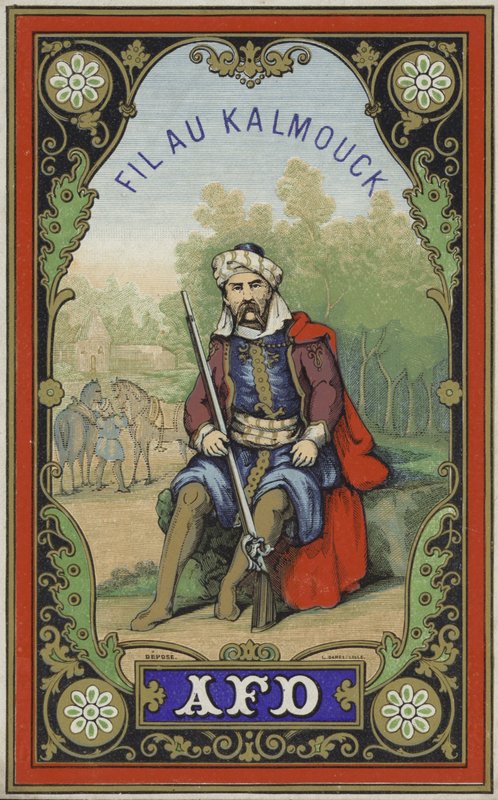 Label for Fil au Kalmouck by French School