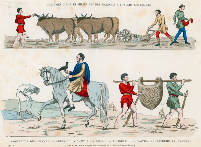 Labourers and Master by French School