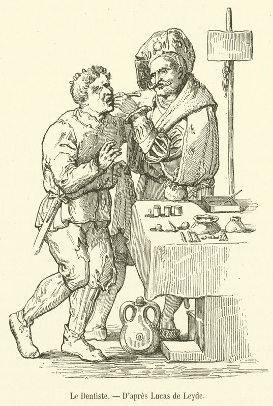 The Dentist by French School