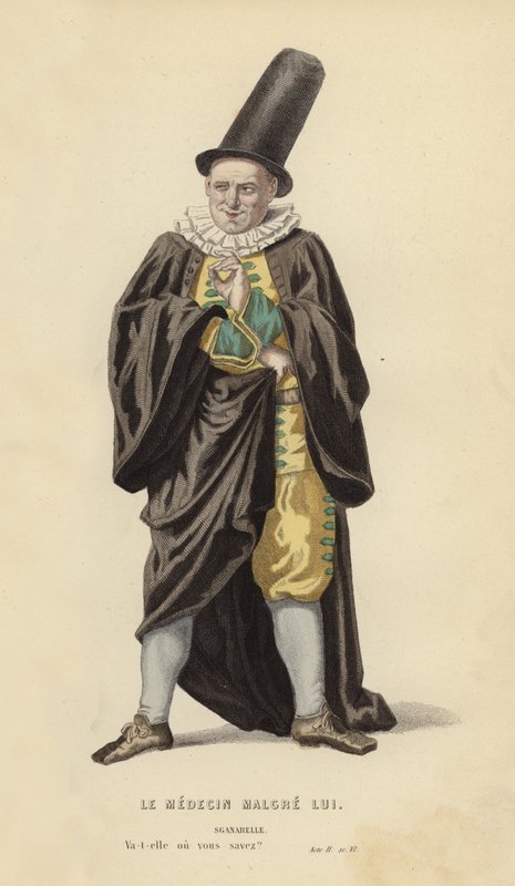 The Doctor in Spite of Himself by French School