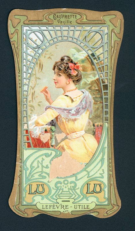 Lulu Advertising Card by French School