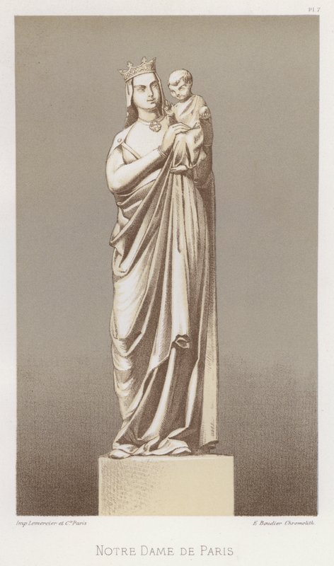 Notre Dame de Paris by French School