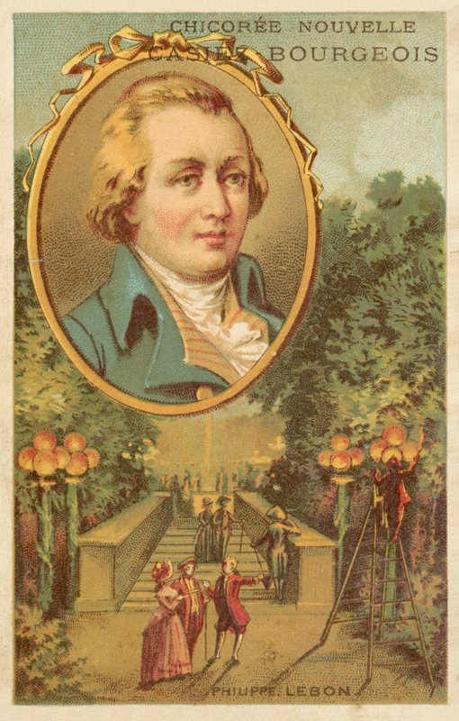Philippe Lebon, French engineer and chemist by French School