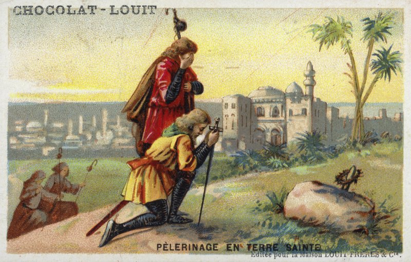 Pilgrimage to the Holy Land by French School
