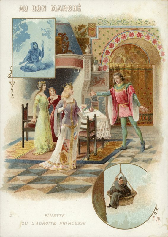 Princess and Prince by French School