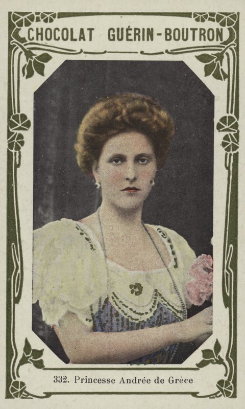 Princess Andrew of Greece by French School