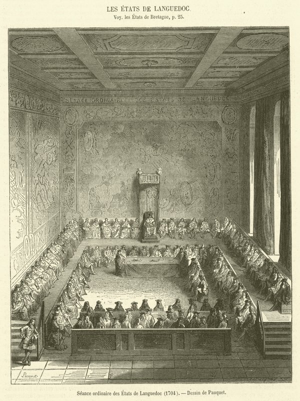 Ordinary Session of the States of Languedoc by French School