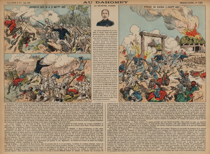 Second Franco-Dahomean War by French School