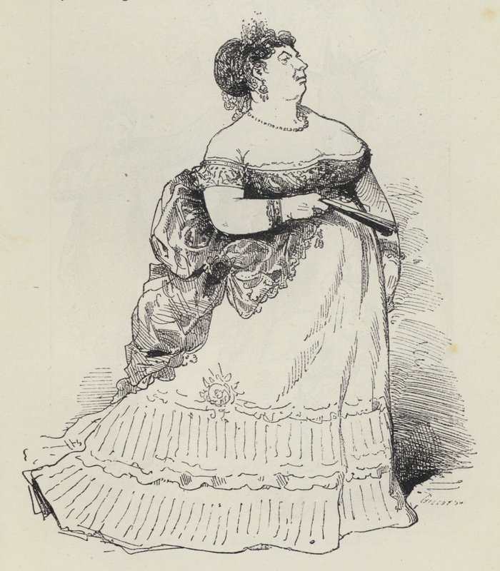 Stout Lady by French School