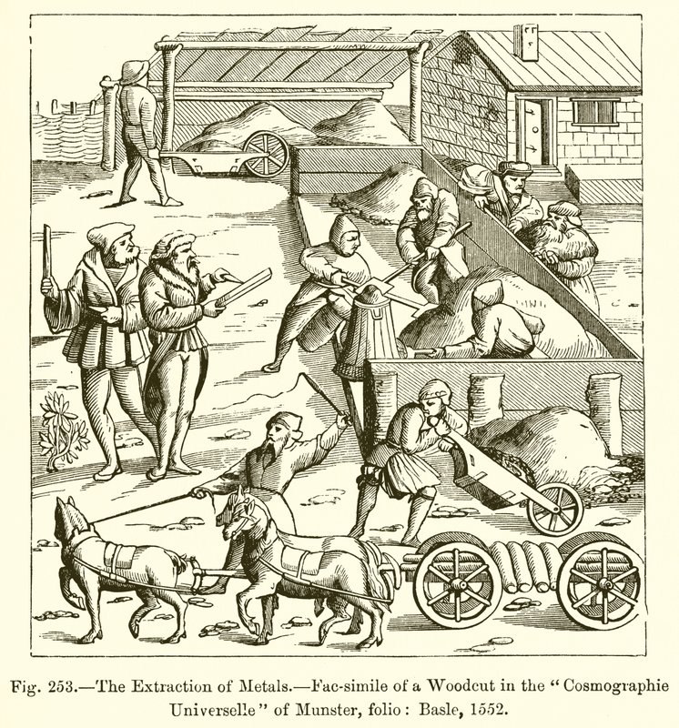 The Extraction of Metals by French School