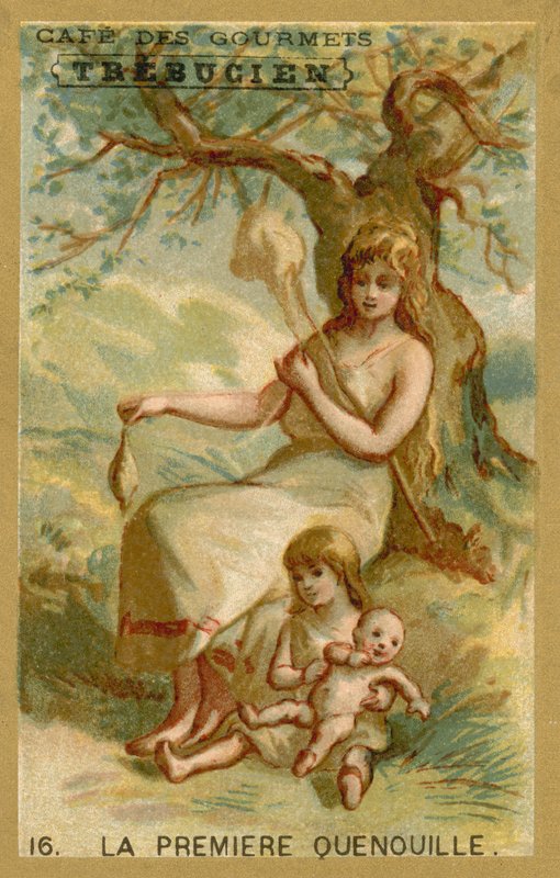 The First Distaff by French School