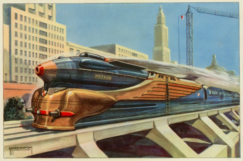The Railroads of Tomorrow by G.P. Micklewright