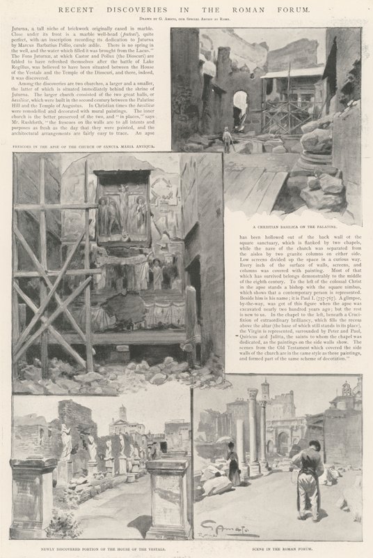 Recent Discoveries in the Roman Forum by G.S. Amato