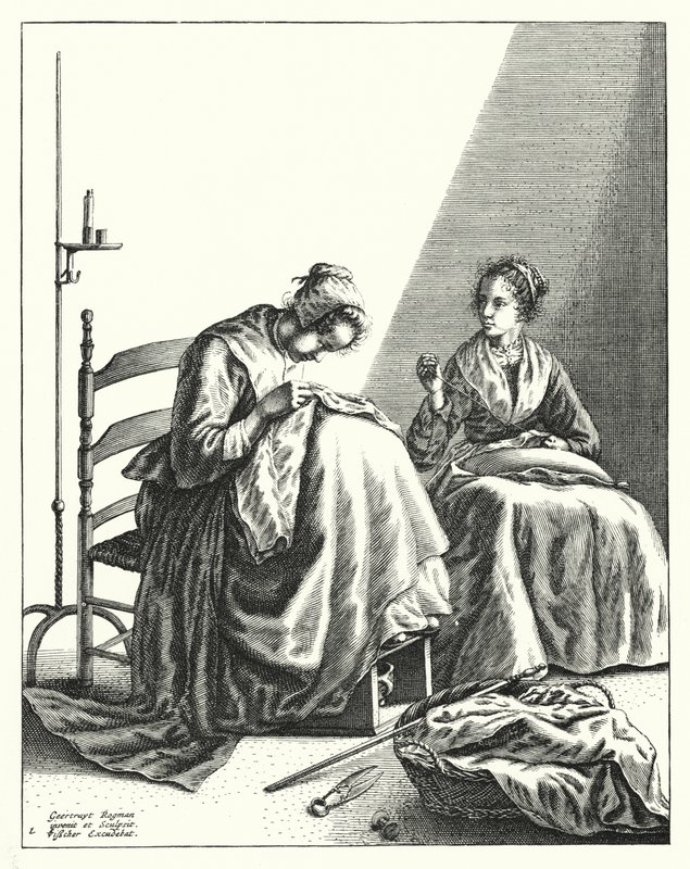 The Dressmakers by Geertryut Roghman