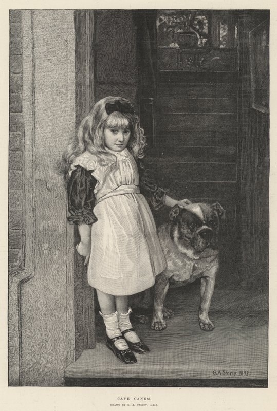 Cave Canem by George Adolphus Storey