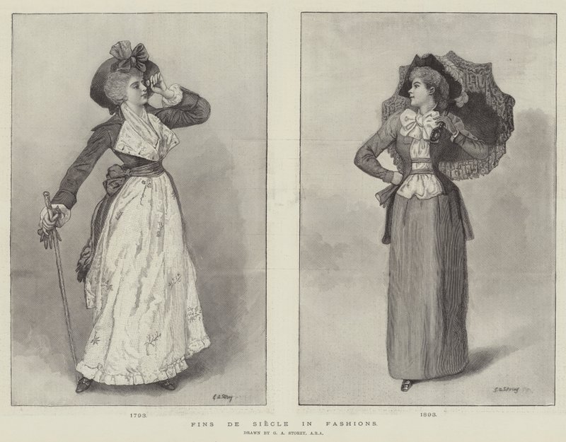 Fins de Siecle in Fashions by George Adolphus Storey