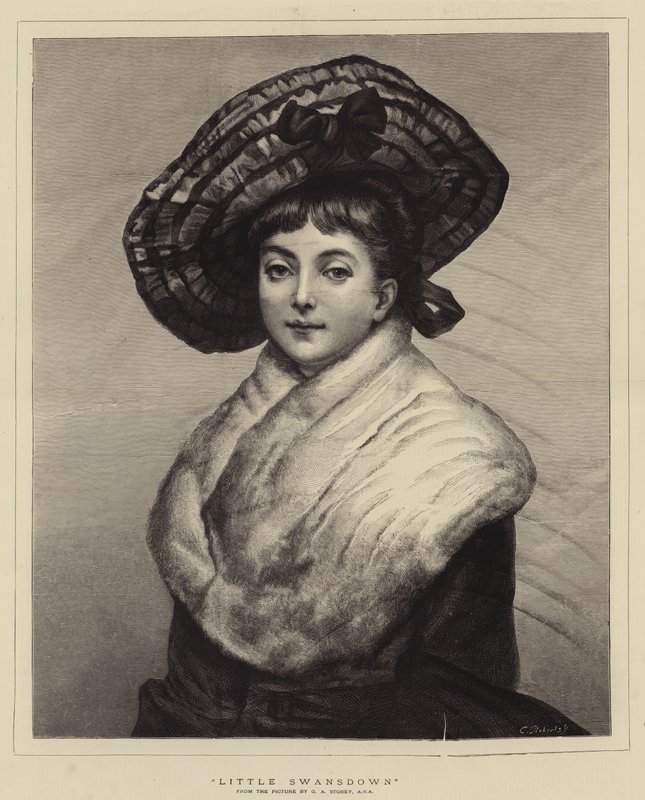 Little Swansdown by George Adolphus Storey