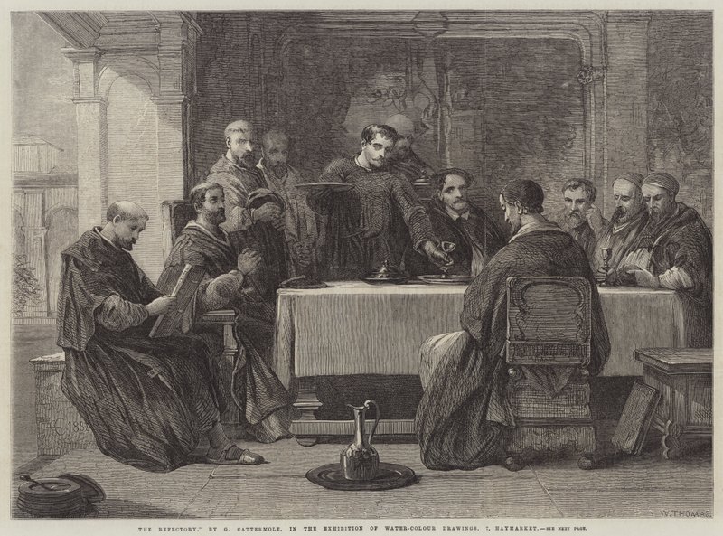 The Refectory by George Cattermole
