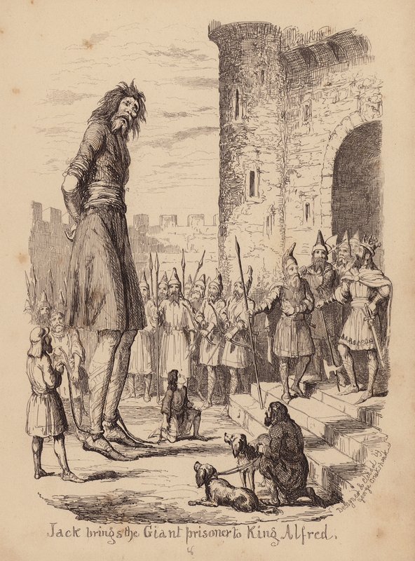 Jack and the Beanstalk by George (after) Cruikshank