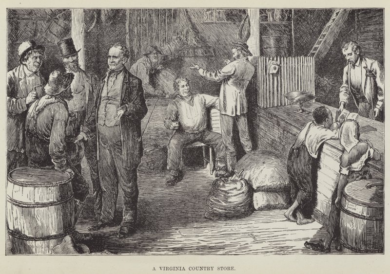 A Virginia Country Store by George Augustus Sala