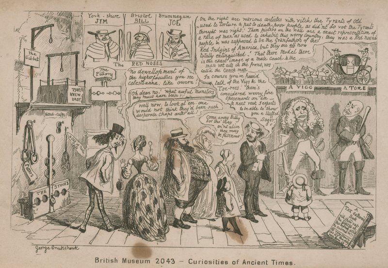 Curiosities of Ancient Times by George Cruikshank