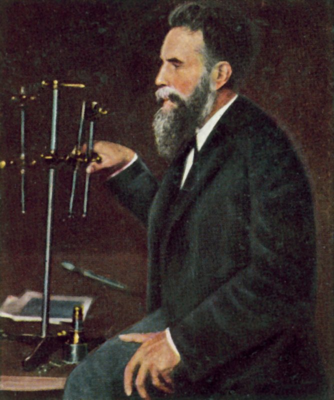 Wilhelm Roentgen, German Physicist by German Photographer