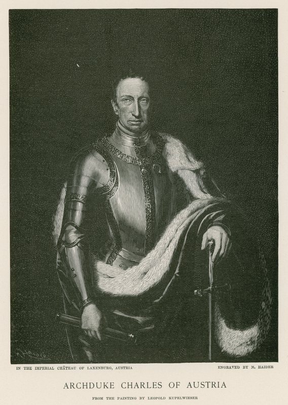 Archduke Charles of Austria by German School