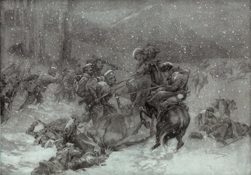 Assault on Kalmyk by German School