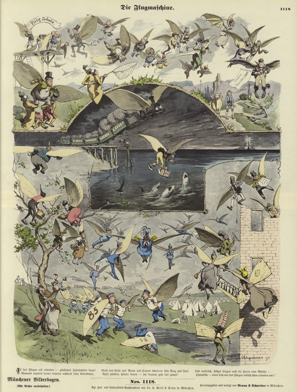 Flying Machines by German School