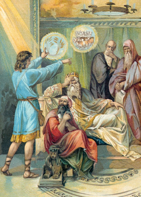 Joseph Interpreting Pharaoh