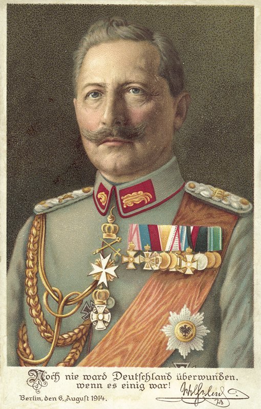 Kaiser Wilhelm II of Germany by German School