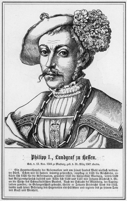 Philipp I, Landgraf zu Hessen by German School