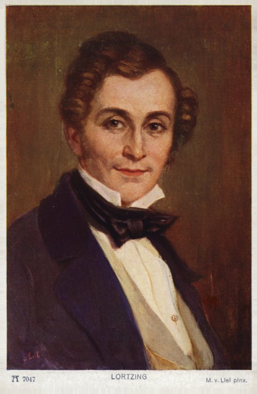 Portrait of Albert Lortzing by German School