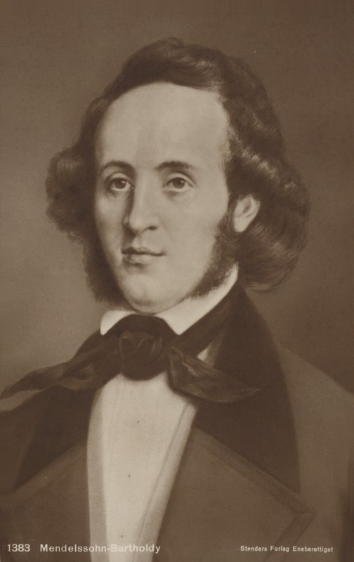 Portrait of Felix Mendelssohn by German School