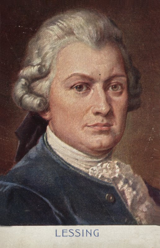 Portrait of Gotthold Ephraim Lessing by German School