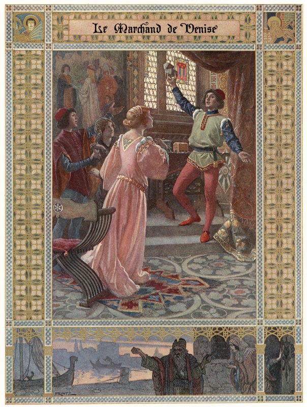 The Merchant of Venice by German School