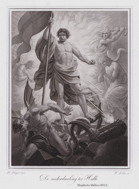 The Descent into Hell by German School