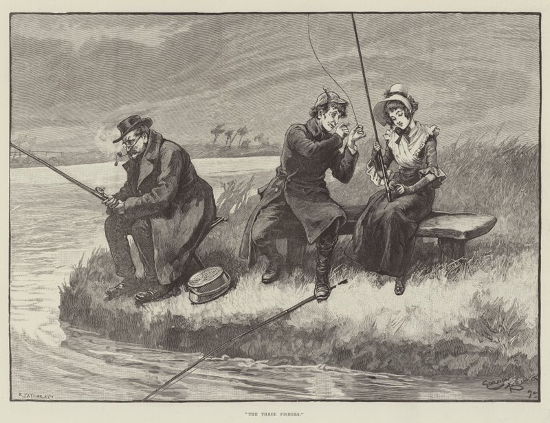 The Three Fishers by Gordon Frederick Browne