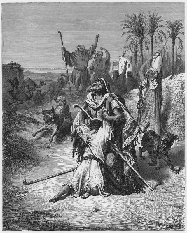 The Prodigal Son in the Arms of His Father by Gustave Dore