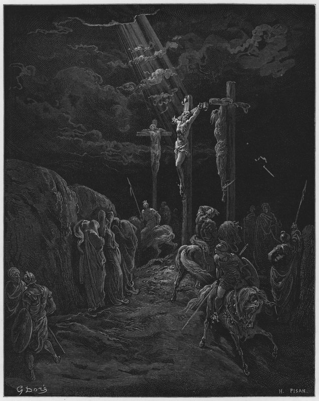 The death of Christ by Gustave Dore