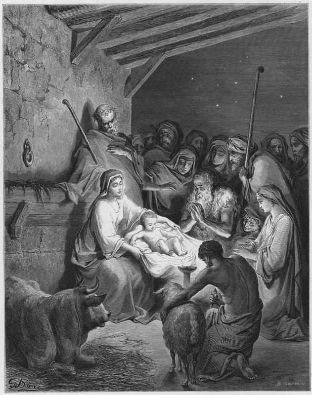 The Nativity by Gustave Dore