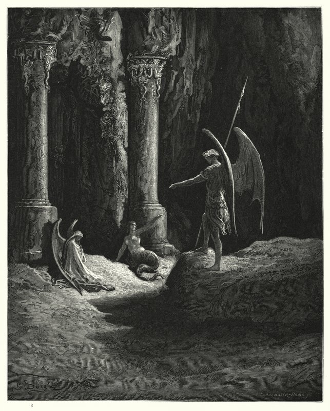 Illustration for Milton