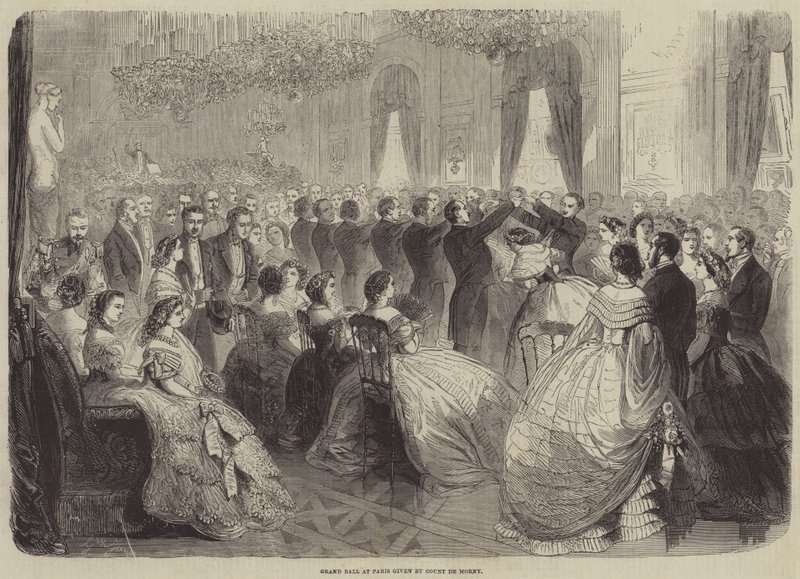 Grand Ball at Paris Given by Count de Morny by Gustave Janet