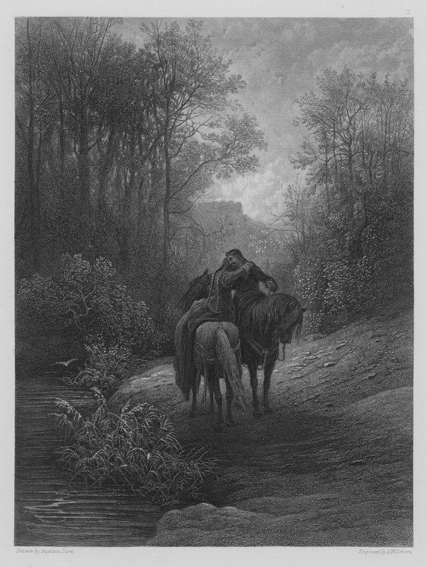 The Parting by Gustave after Dore