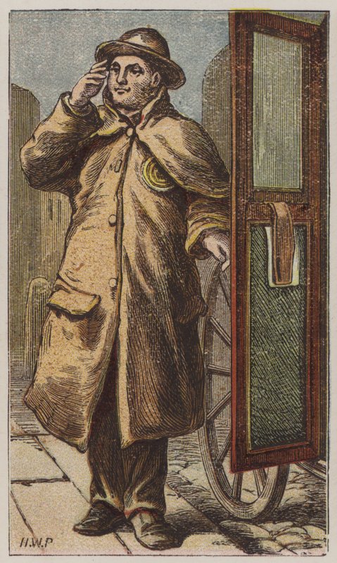 Cabman by H.W. (after) Petherick