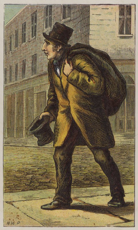 Old Clothesman by H.W. (after) Petherick