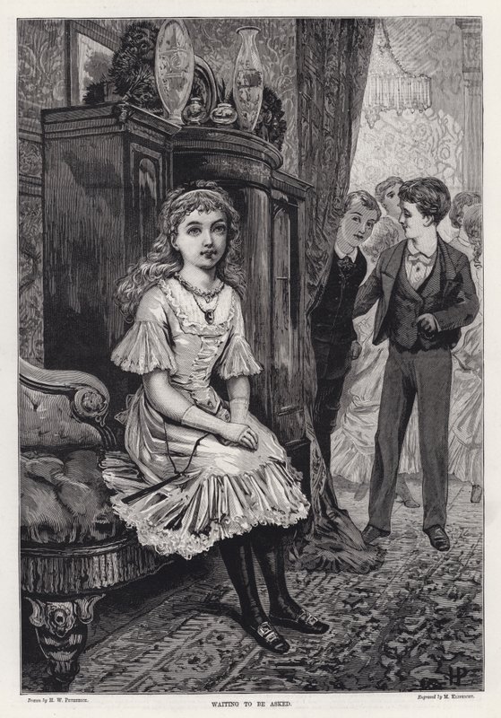 Waiting to be Asked by H.W. (after) Petherick