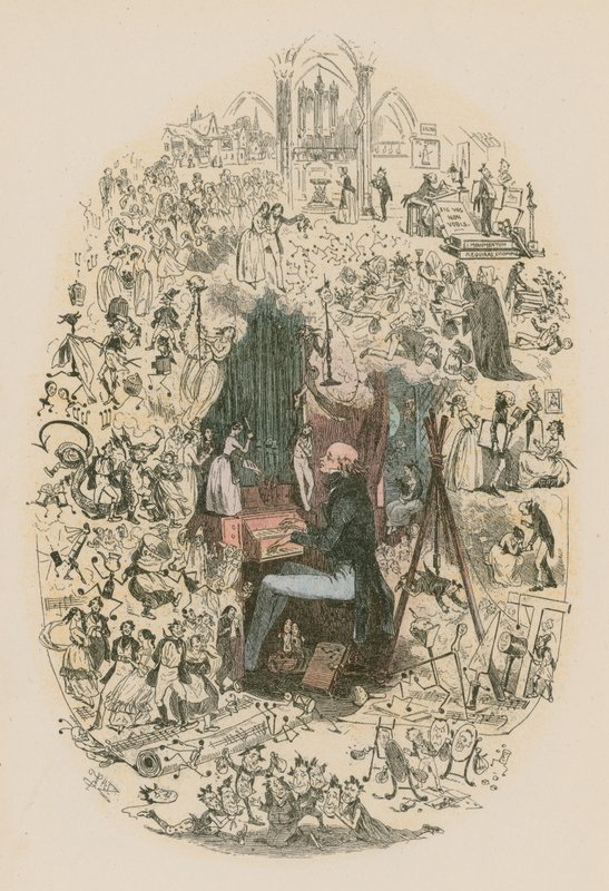 Illustration for Martin Chuzzlewit by Hablot Knight Browne
