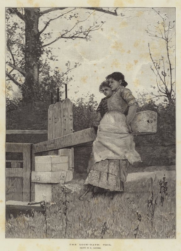 The Lock-Gate, Toil by Hector Caffieri