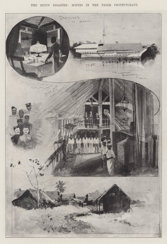 The Benin Disaster, Scenes in the Niger Protectorate by Henry Charles Seppings Wright